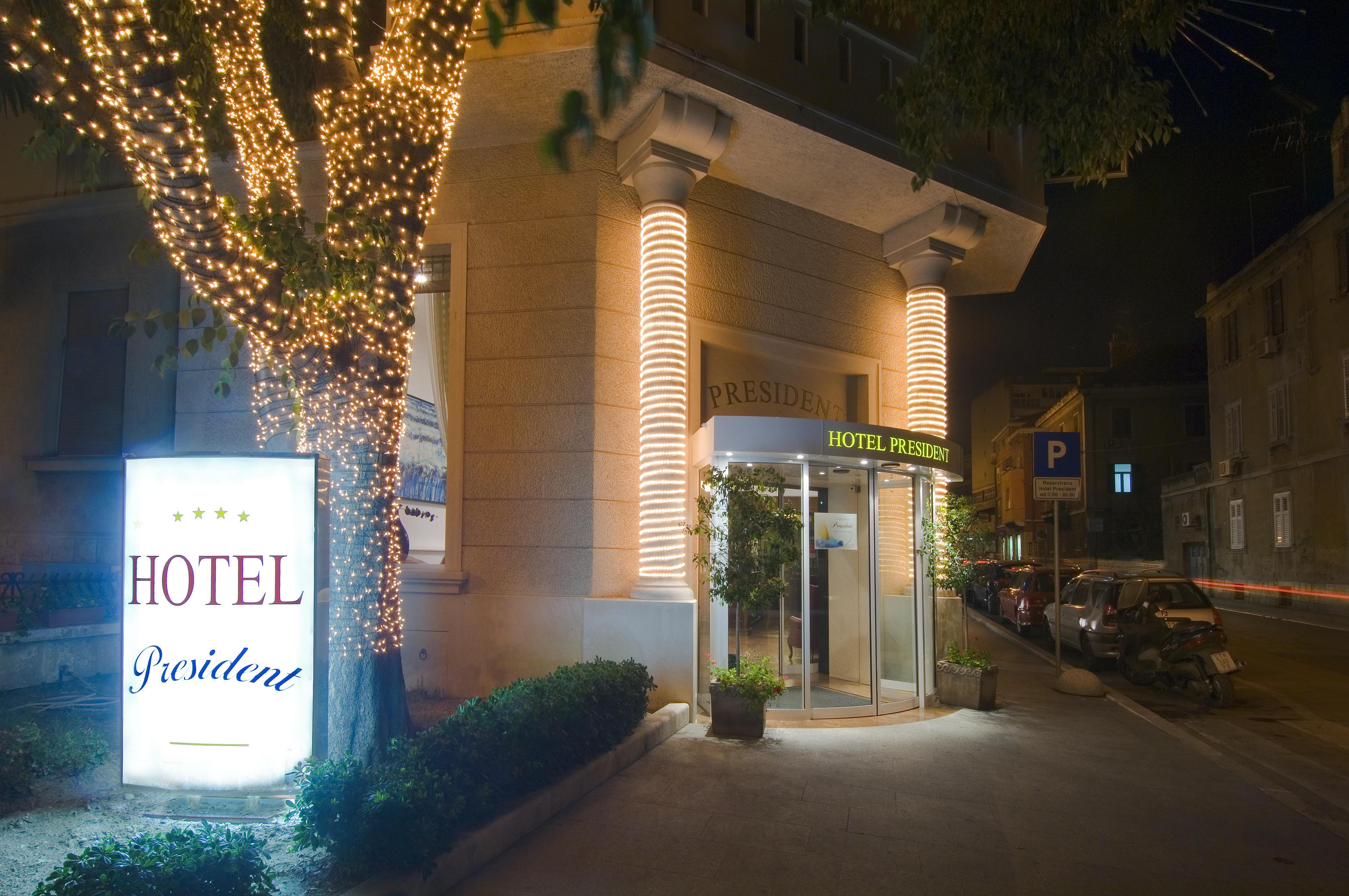 Palazzo President Hotel สปลิท ภายนอก รูปภาพ